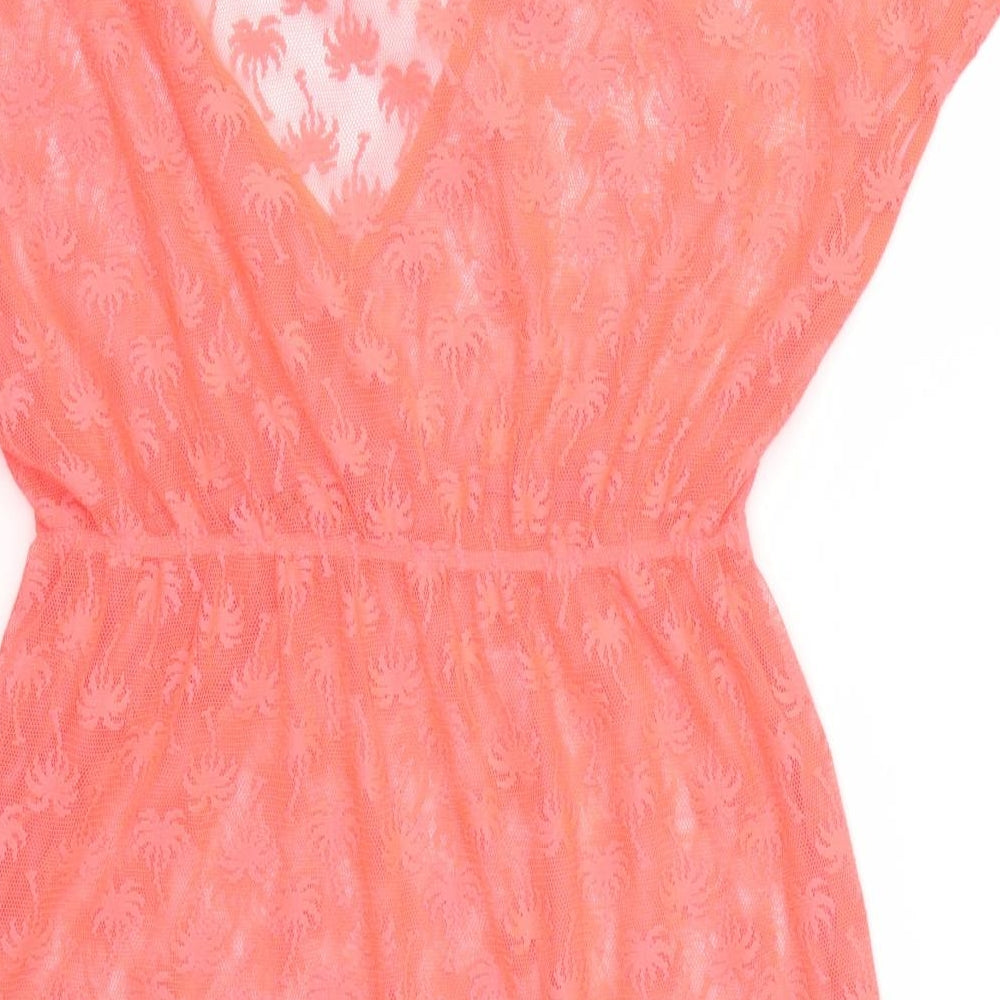 George Womens Orange   T-Shirt Dress  Size S