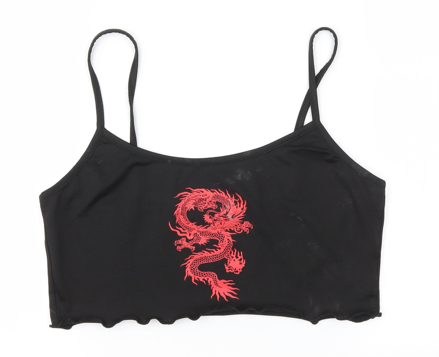 Preworn Womens Black   Camisole T-Shirt Size S