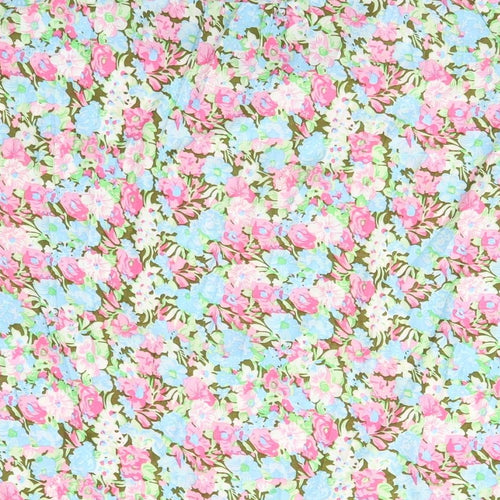 CECILIA Womens Multicoloured Floral  Basic T-Shirt Size M