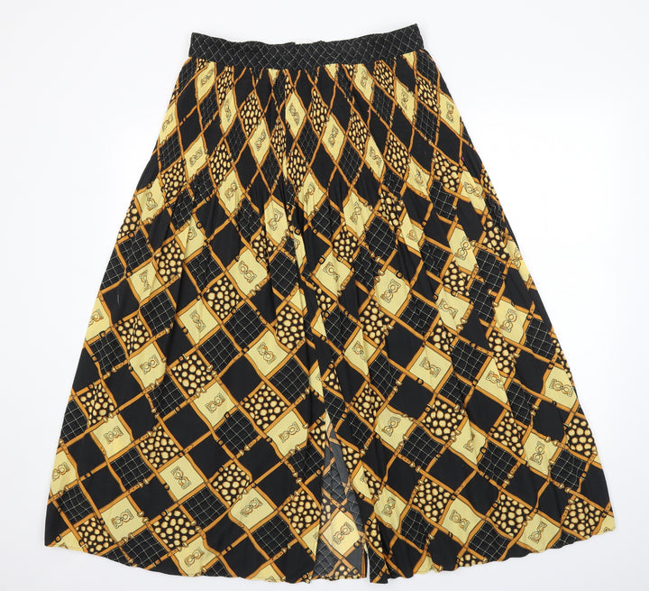 LUCIA Womens Multicoloured   A-Line Skirt Size 12