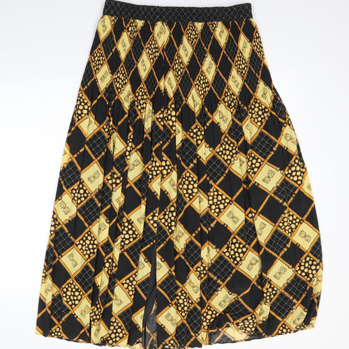 LUCIA Womens Multicoloured   A-Line Skirt Size 12