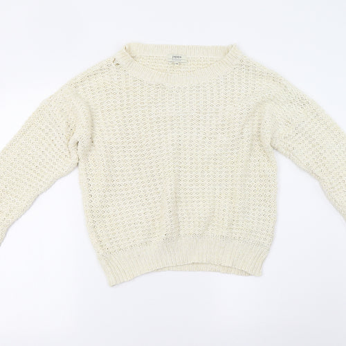Papaya Womens Beige   Pullover Jumper Size 14