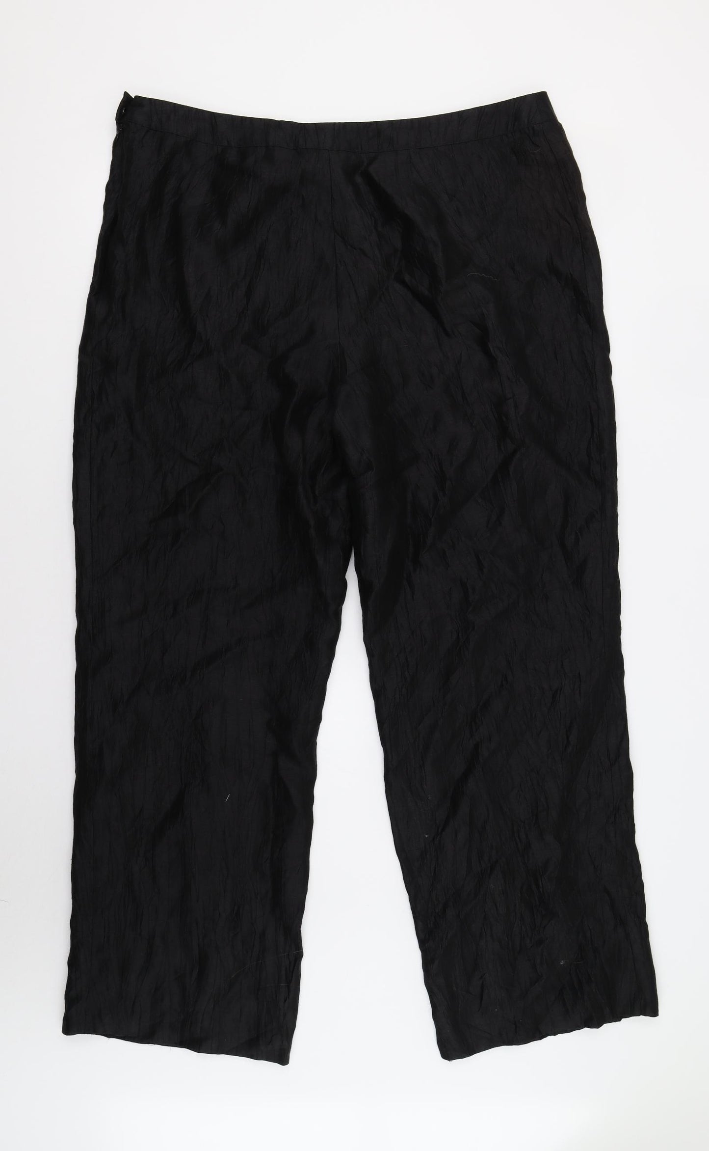 Kristen Krog Design Womens Black   Trousers  Size 22 L31 in