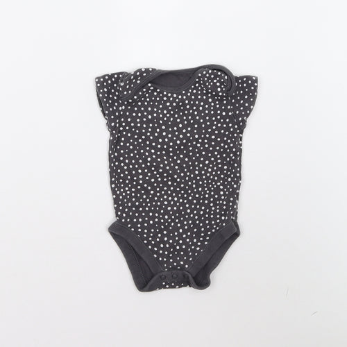 George  Grey Polka Dot  Babygrow One-Piece Size 12-18 Months