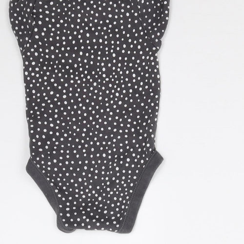 George  Grey Polka Dot  Babygrow One-Piece Size 12-18 Months