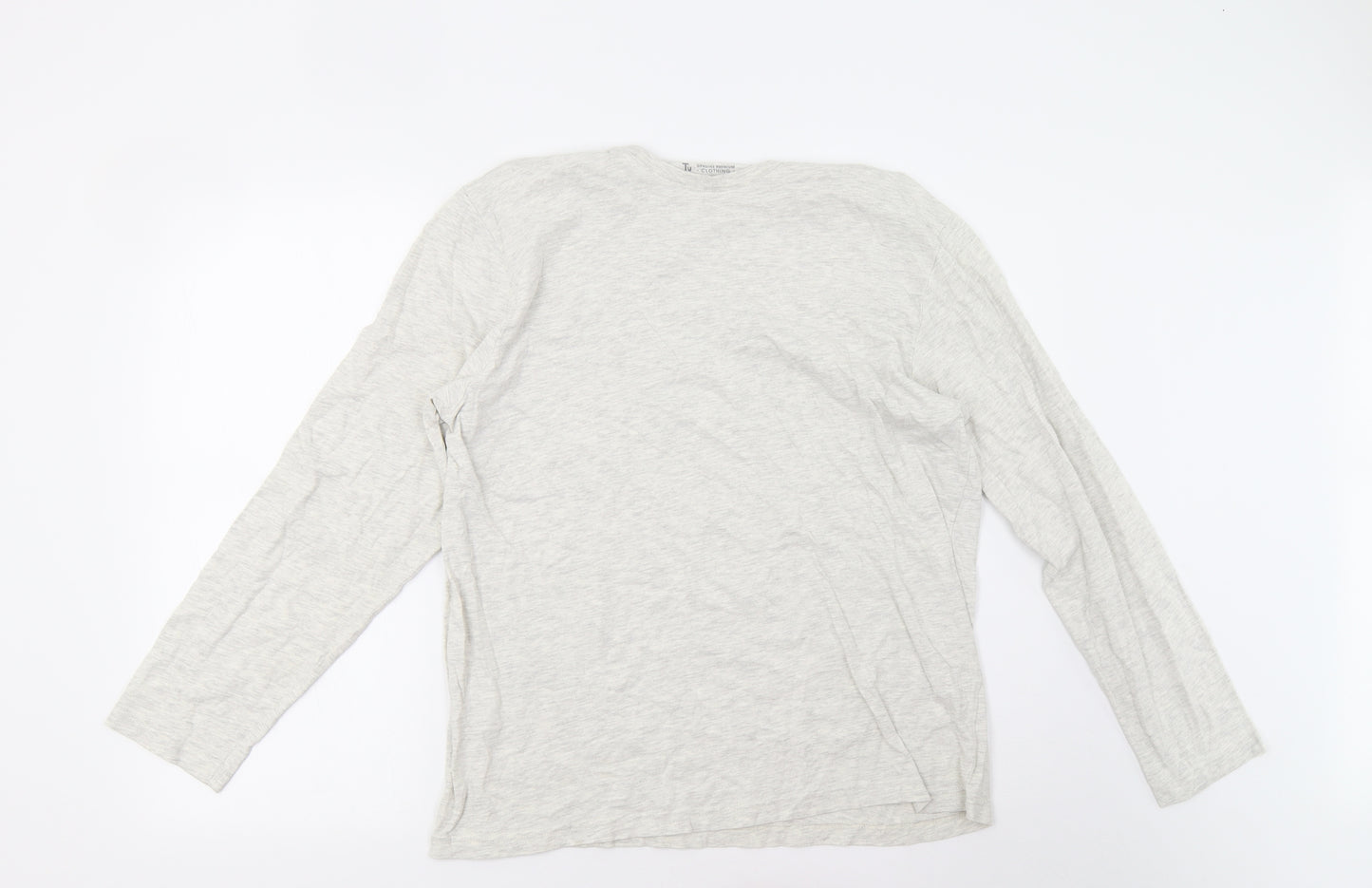 TU Womens Grey   Basic T-Shirt Size M
