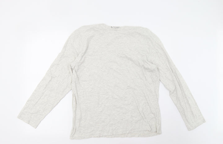 TU Womens Grey   Basic T-Shirt Size M