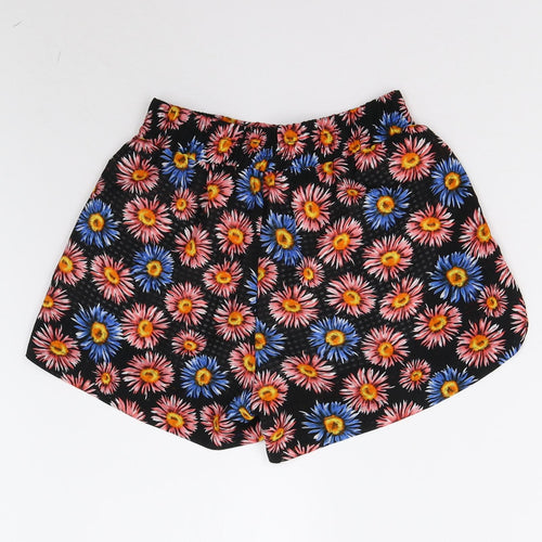Hearts & Bows Womens Multicoloured Floral  Sweat Shorts Size 8