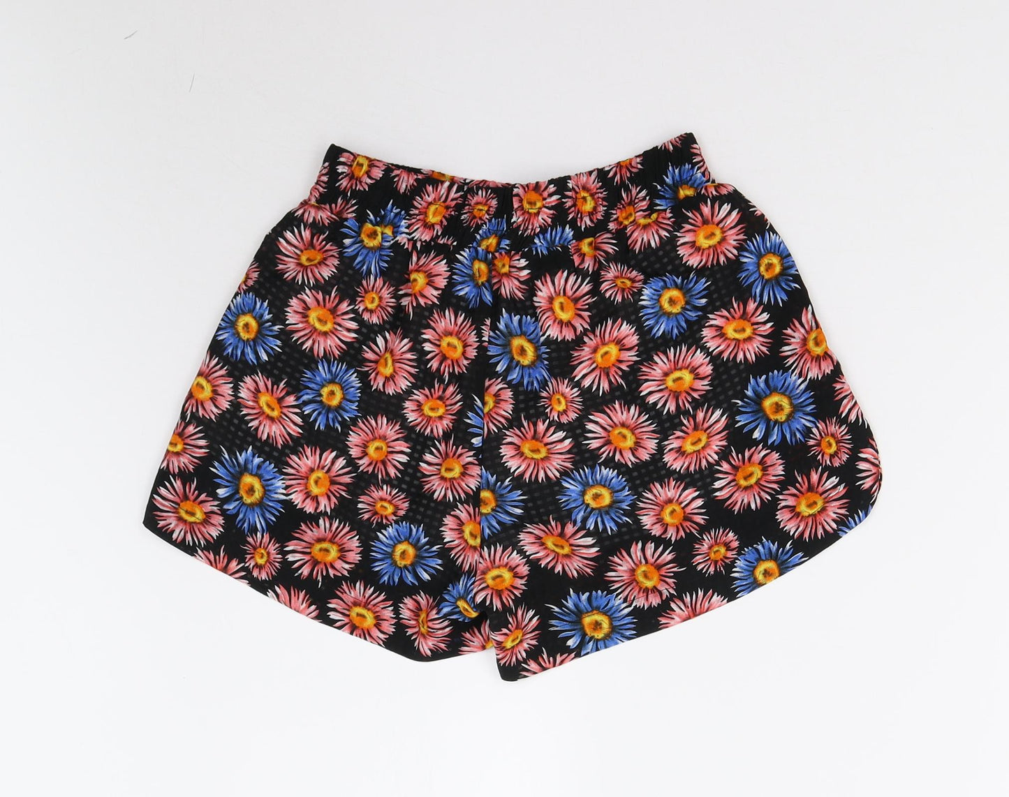 Hearts & Bows Womens Multicoloured Floral  Sweat Shorts Size 8