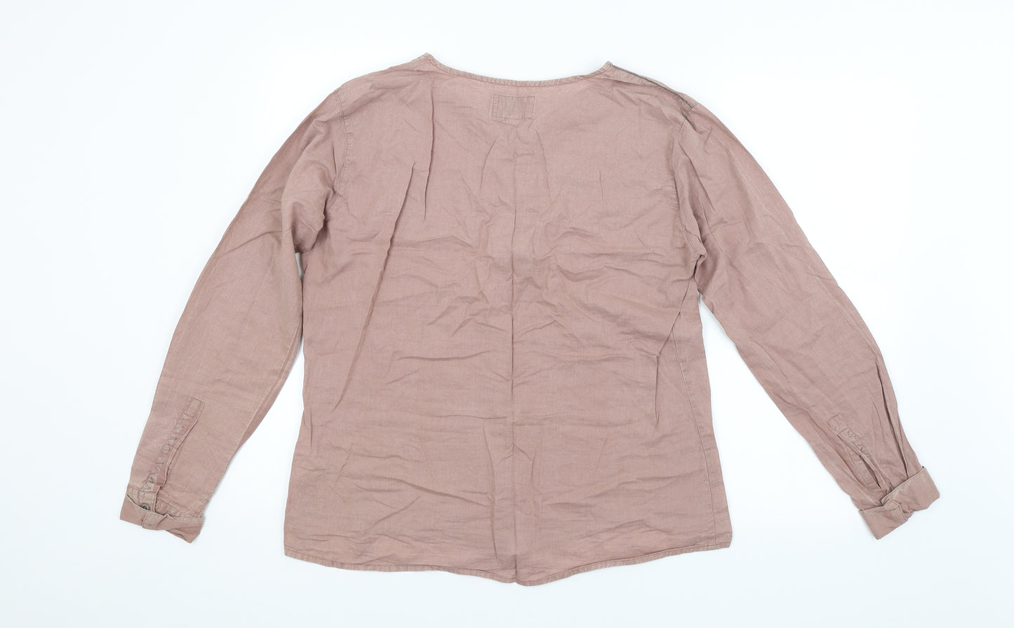 Timezone Mens Purple    Button-Up Size L