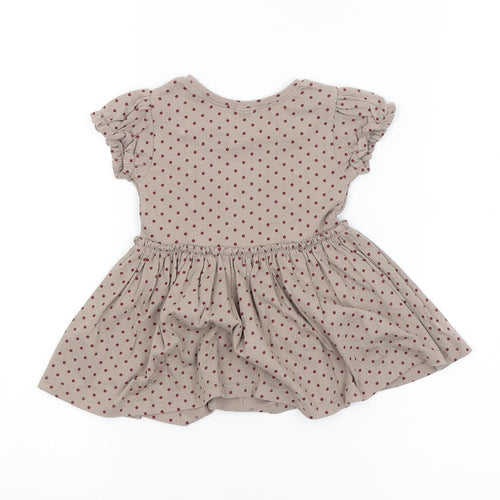 NEXT Girls Brown Spotted  A-Line