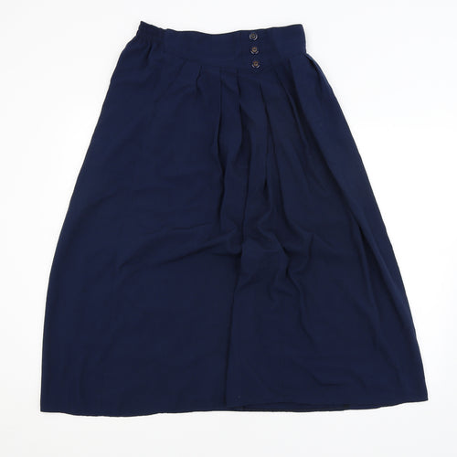 MARIELLE Womens Blue   A-Line Skirt Size 16