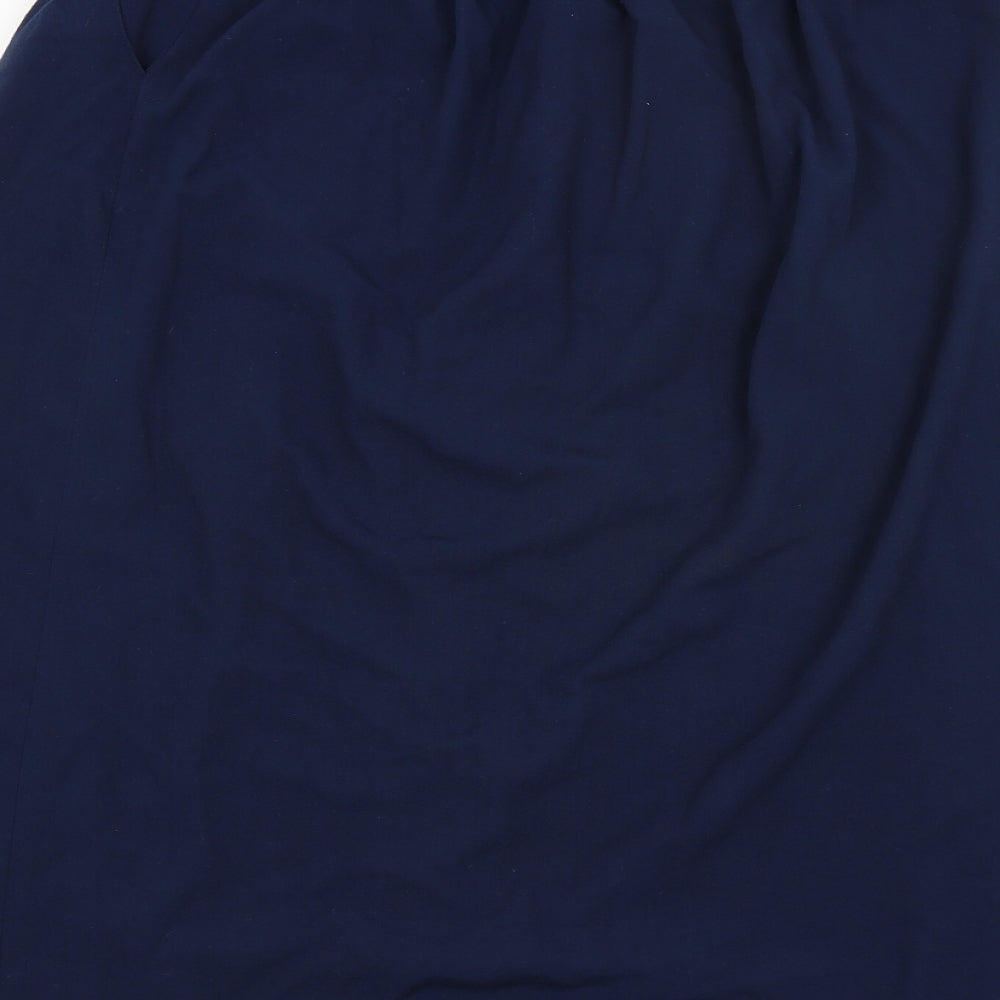 MARIELLE Womens Blue   A-Line Skirt Size 16