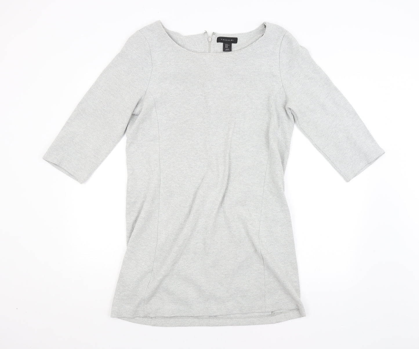Tahari Womens Grey   Jumper Dress  Size XL