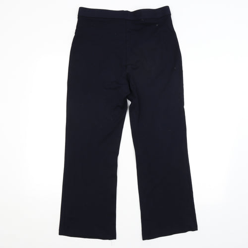 M&S Womens Blue   Trousers  Size 14 L20 in