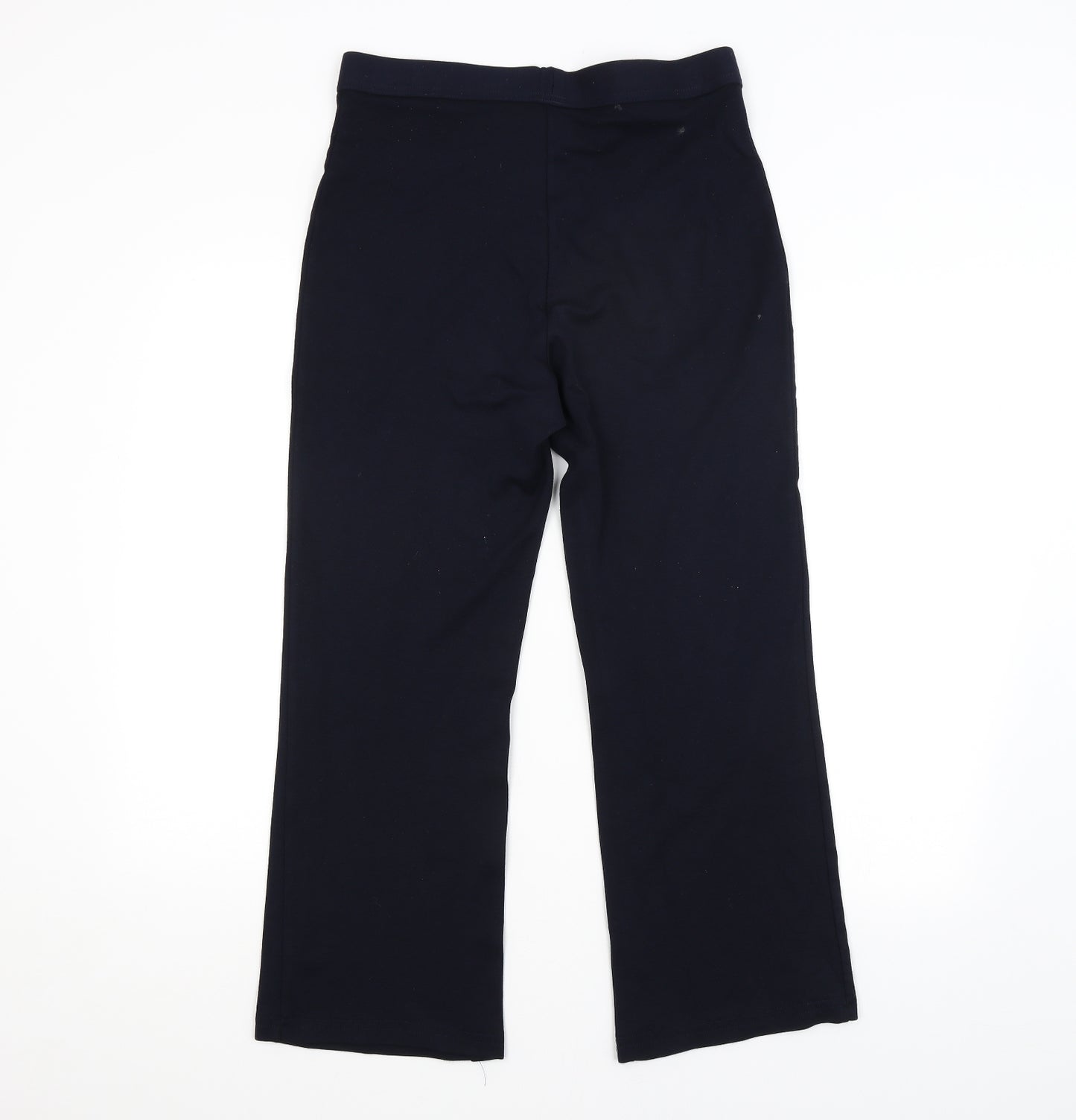 M&S Womens Blue   Trousers  Size 14 L20 in