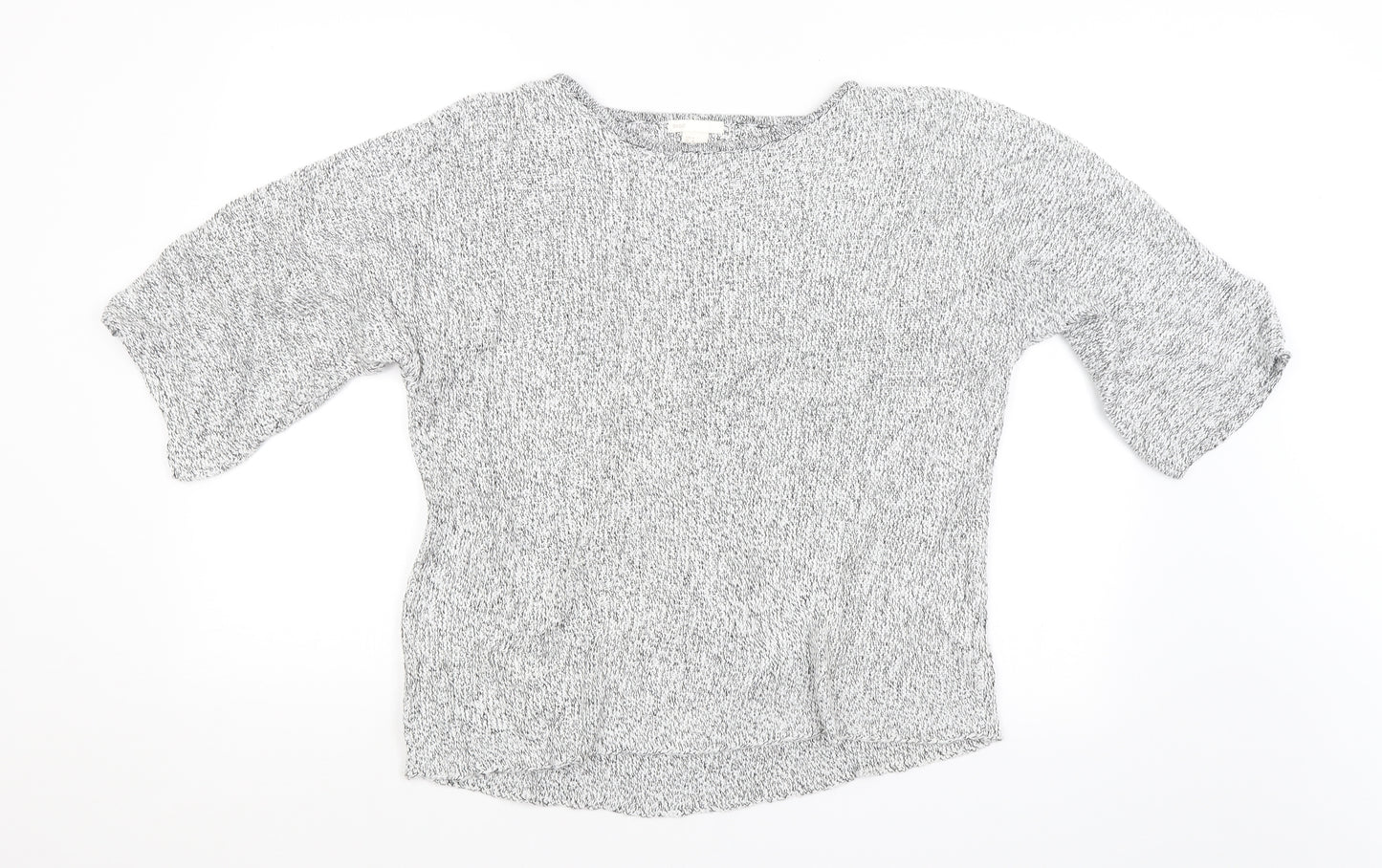 H&M Womens Grey   Pullover Jumper Size M