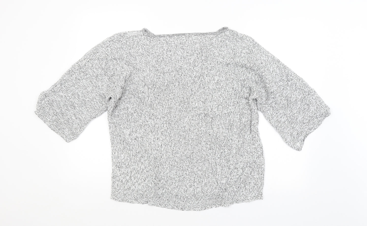 H&M Womens Grey   Pullover Jumper Size M