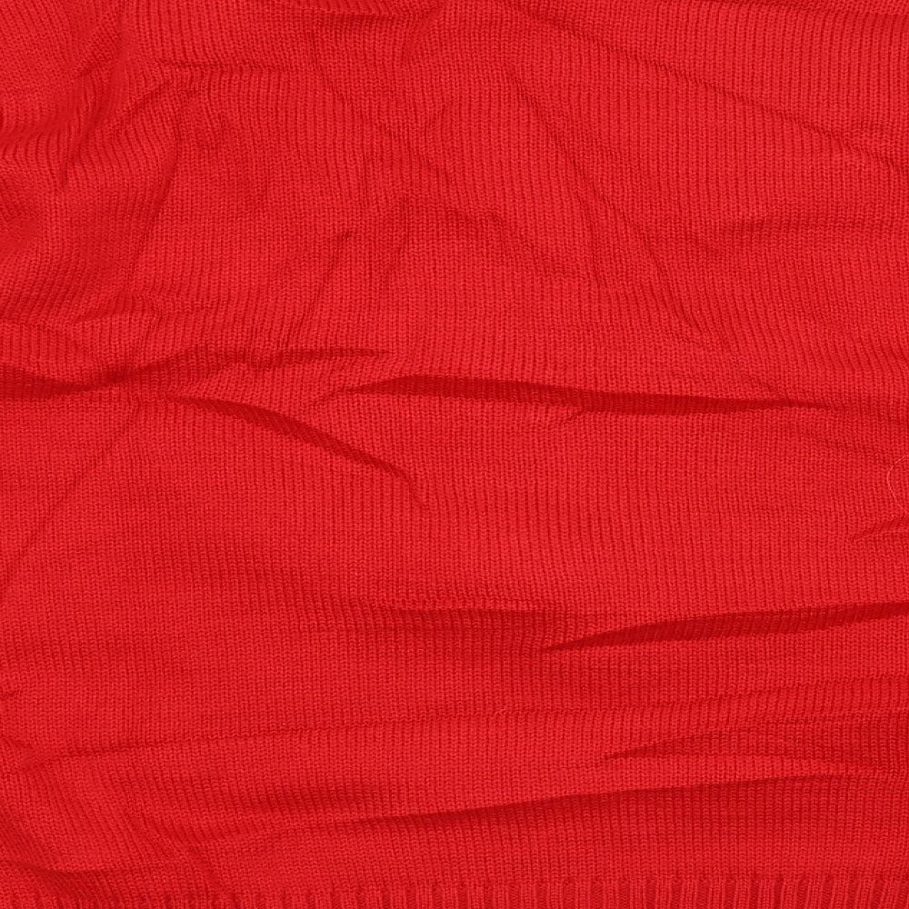 Cedar Wood State Mens Red   Pullover Jumper Size L