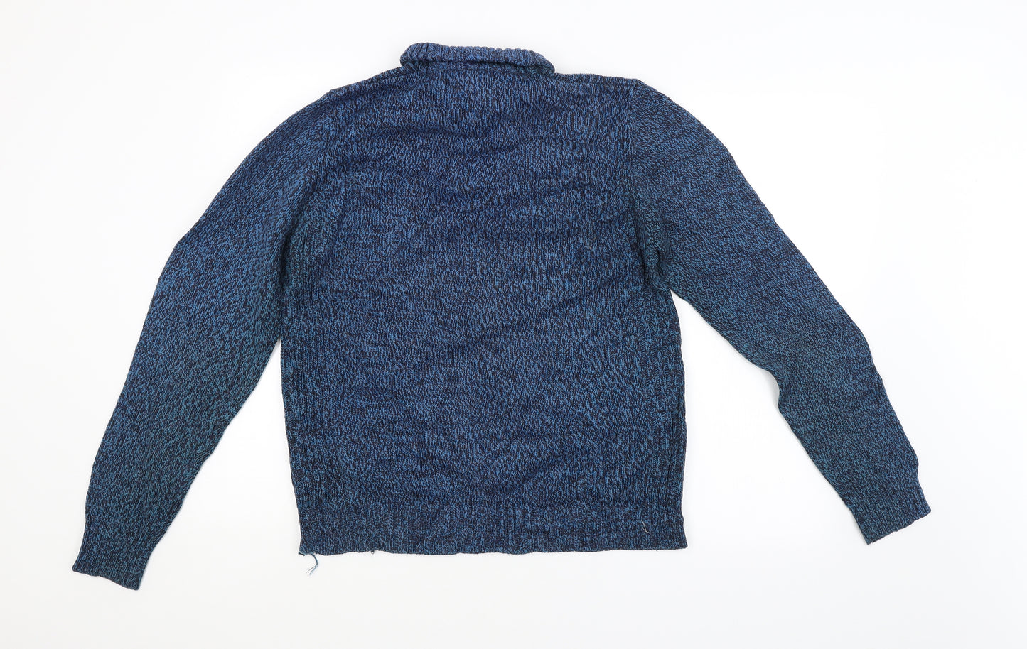 Atlantic Bay Mens Blue   Pullover Jumper Size M