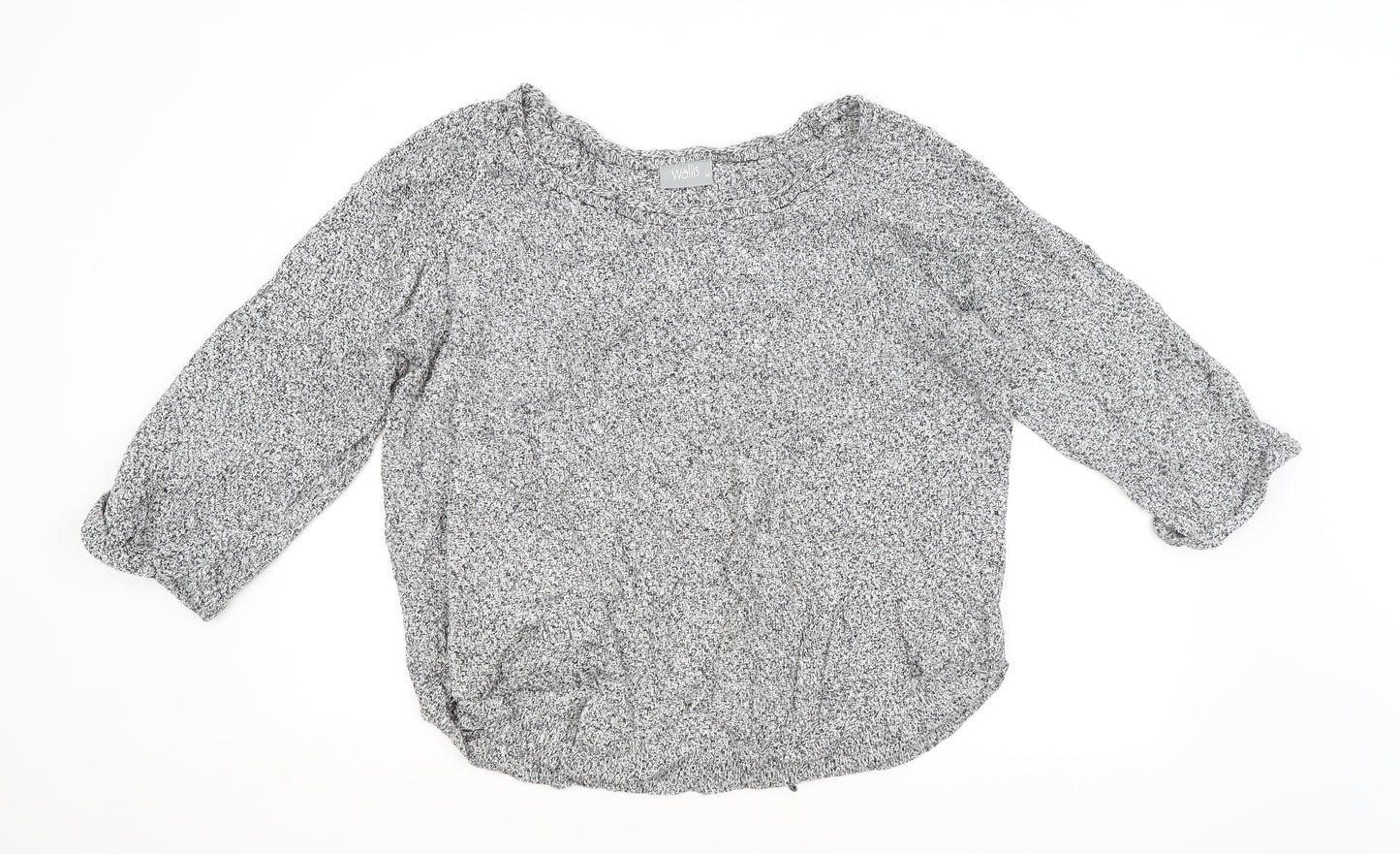 Wallis Womens Grey   Pullover Jumper Size M