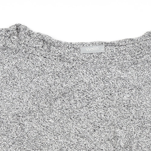 Wallis Womens Grey   Pullover Jumper Size M