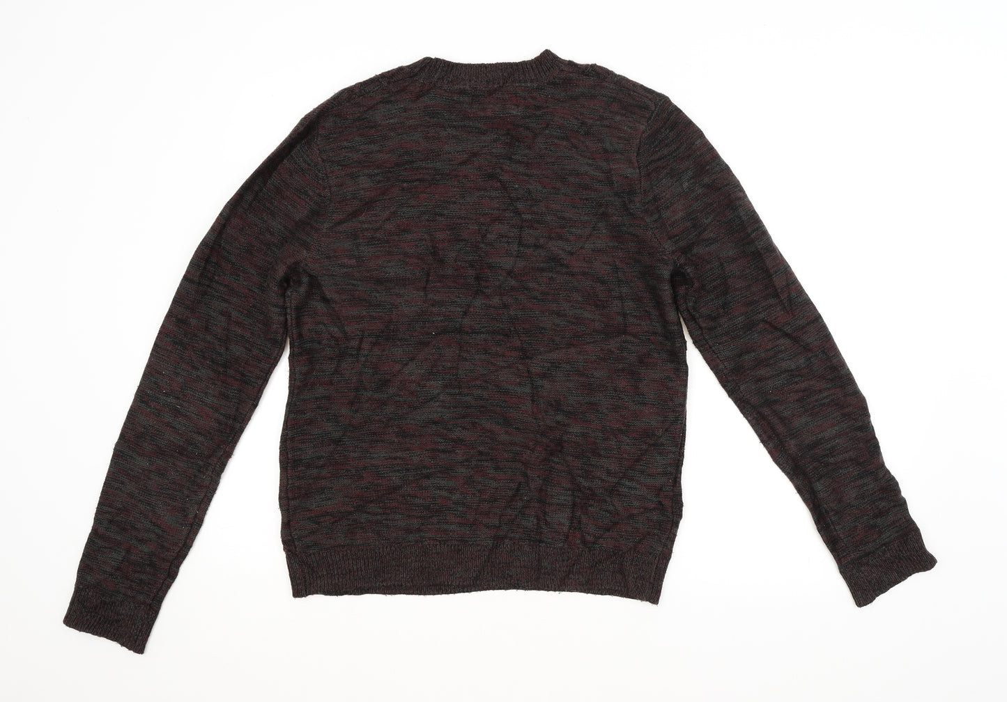Topman Mens Multicoloured Argyle/Diamond  Pullover Jumper Size S