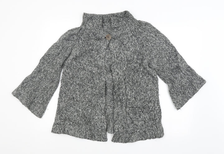 New Look Womens Grey   Cardigan Jumper Size 16