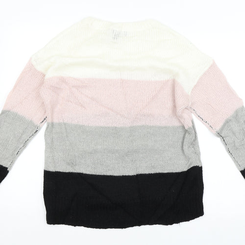 New Look Womens Multicoloured   Pullover Jumper Size S