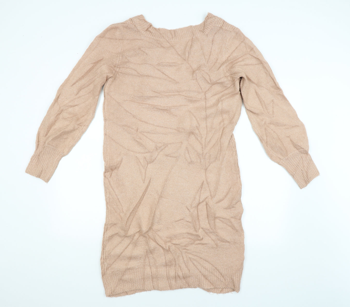 Body Flirt Womens Pink Striped  Pullover Jumper Size 12