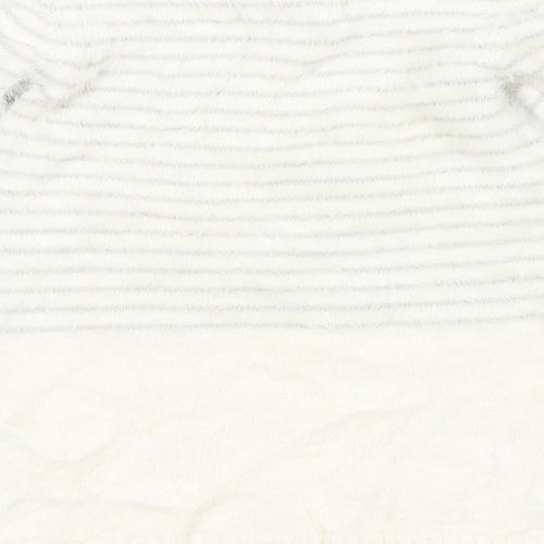 Primark Baby White Striped  Pullover Jumper Size 12-18 Months