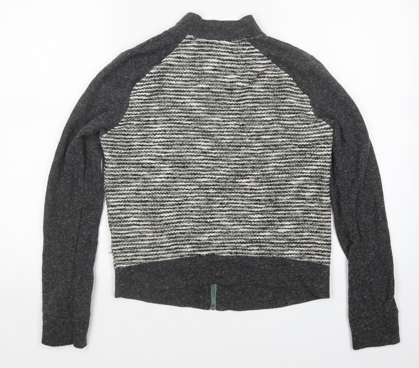 Lucky Brand Womens Grey   Full Zip Sweatshirt Size S
