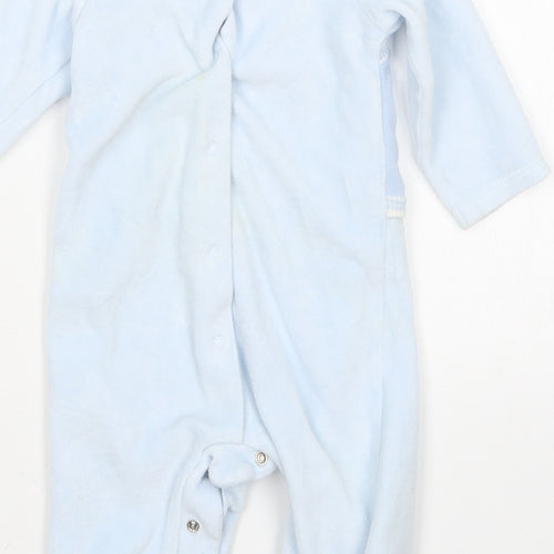 May Ral Boys Blue   Babygrow One-Piece Size 3-6 Months