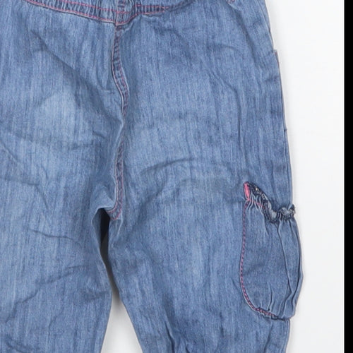 Babaluno Girls Blue    Jeans Size 3-6 Months