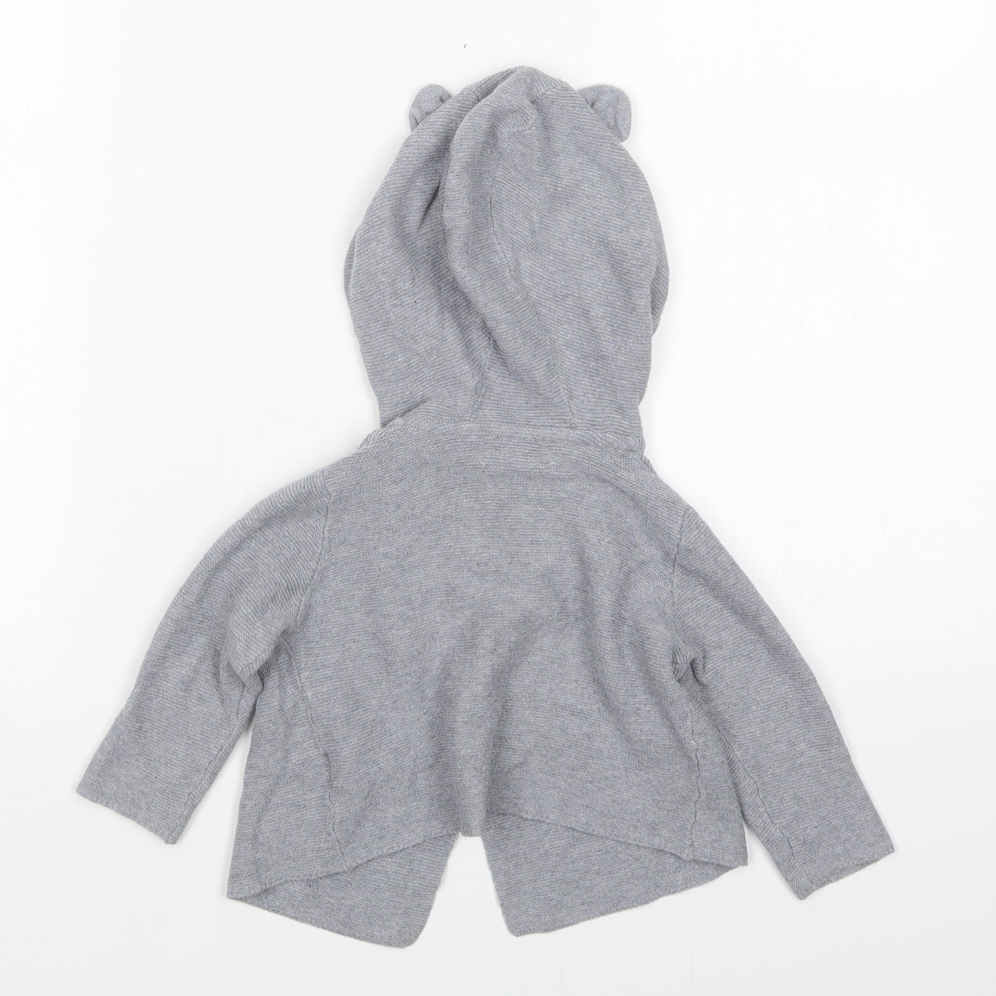 RESERVED Baby Grey   Cardigan Jumper Size 6-9 Months