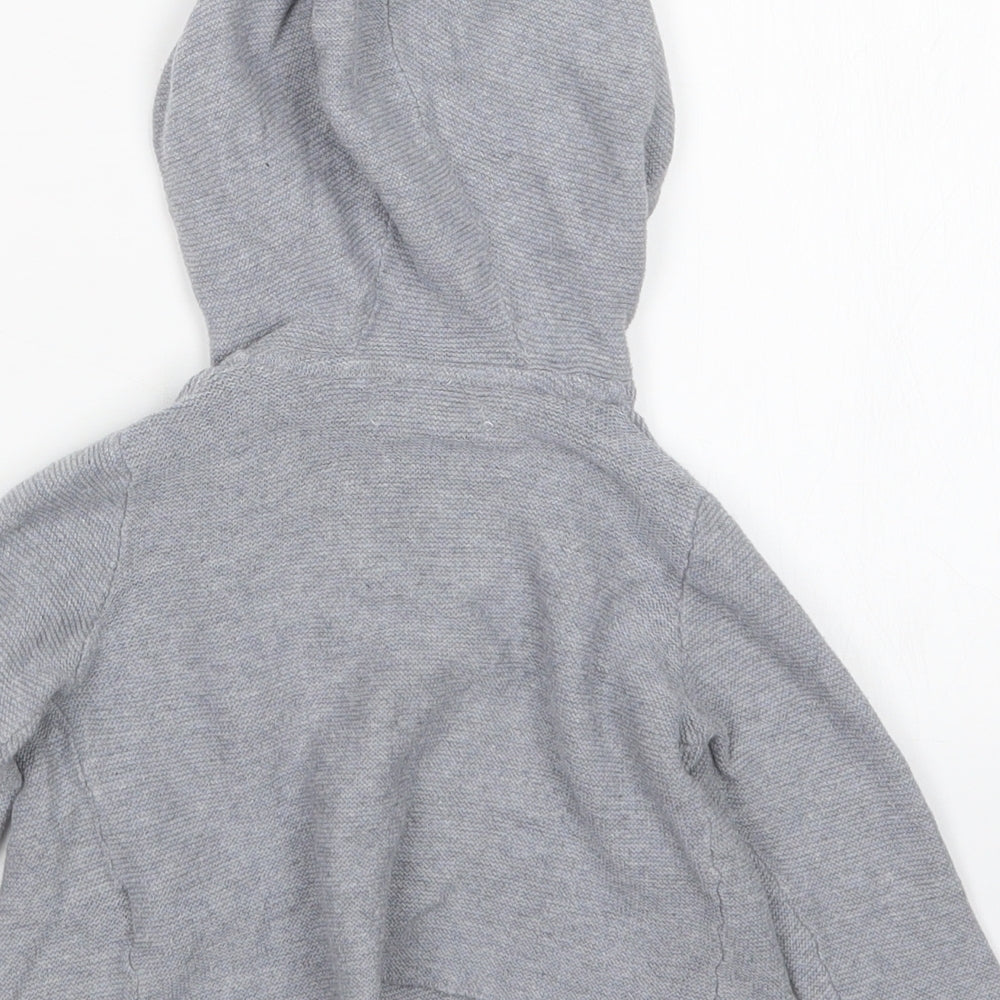 RESERVED Baby Grey   Cardigan Jumper Size 6-9 Months