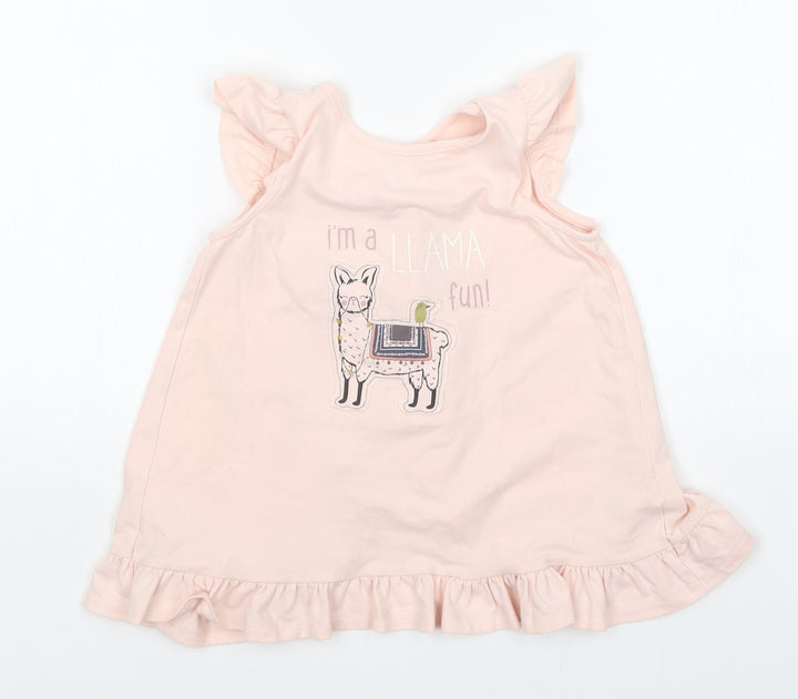 Maggie & Zoe Girls Pink A-Line Size 3-4 Years