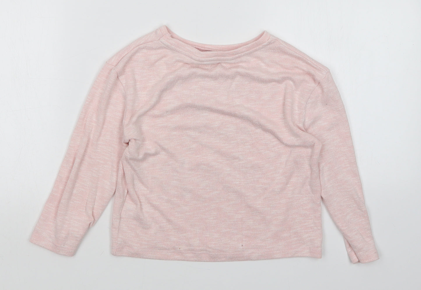evie Girls Pink   Pullover Jumper Size 5-6 Years