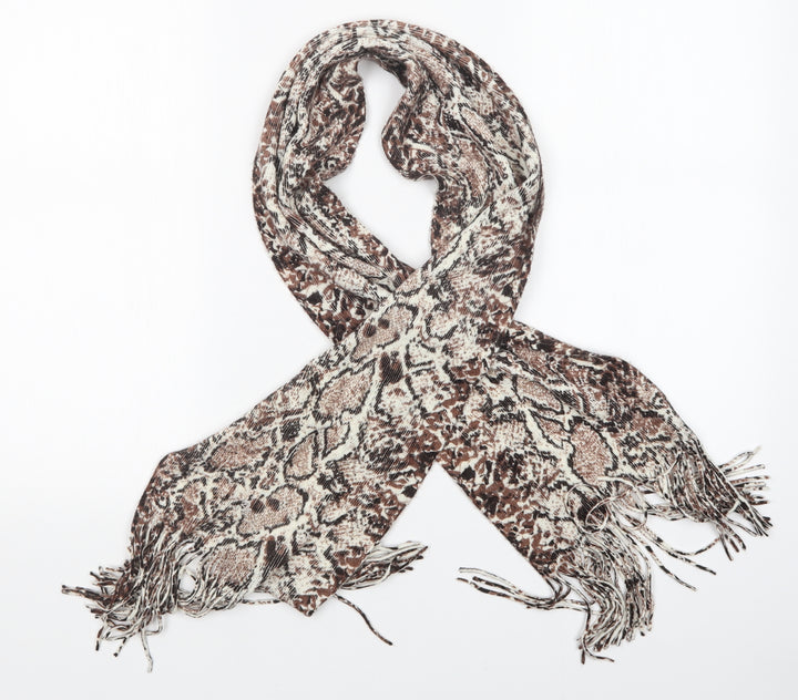 Preworn Womens Multicoloured Animal Print   Scarf