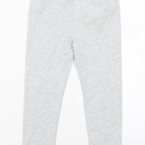 George Girls Grey   Sweatpants Trousers Size 4-5 Years - Peppa Pig