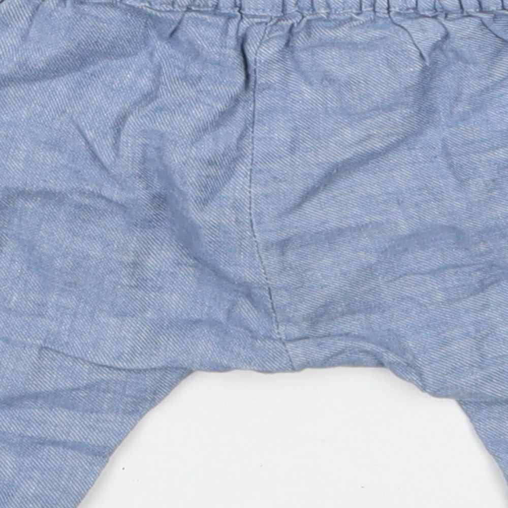 Zara Baby Blue   Jogger Trousers Size 0-3 Months