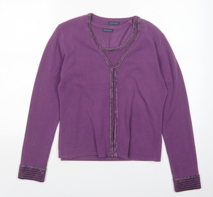 Debenhams Womens Purple Pullover Jumper Size 14