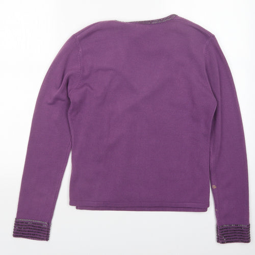 Debenhams Womens Purple   Pullover Jumper Size 14