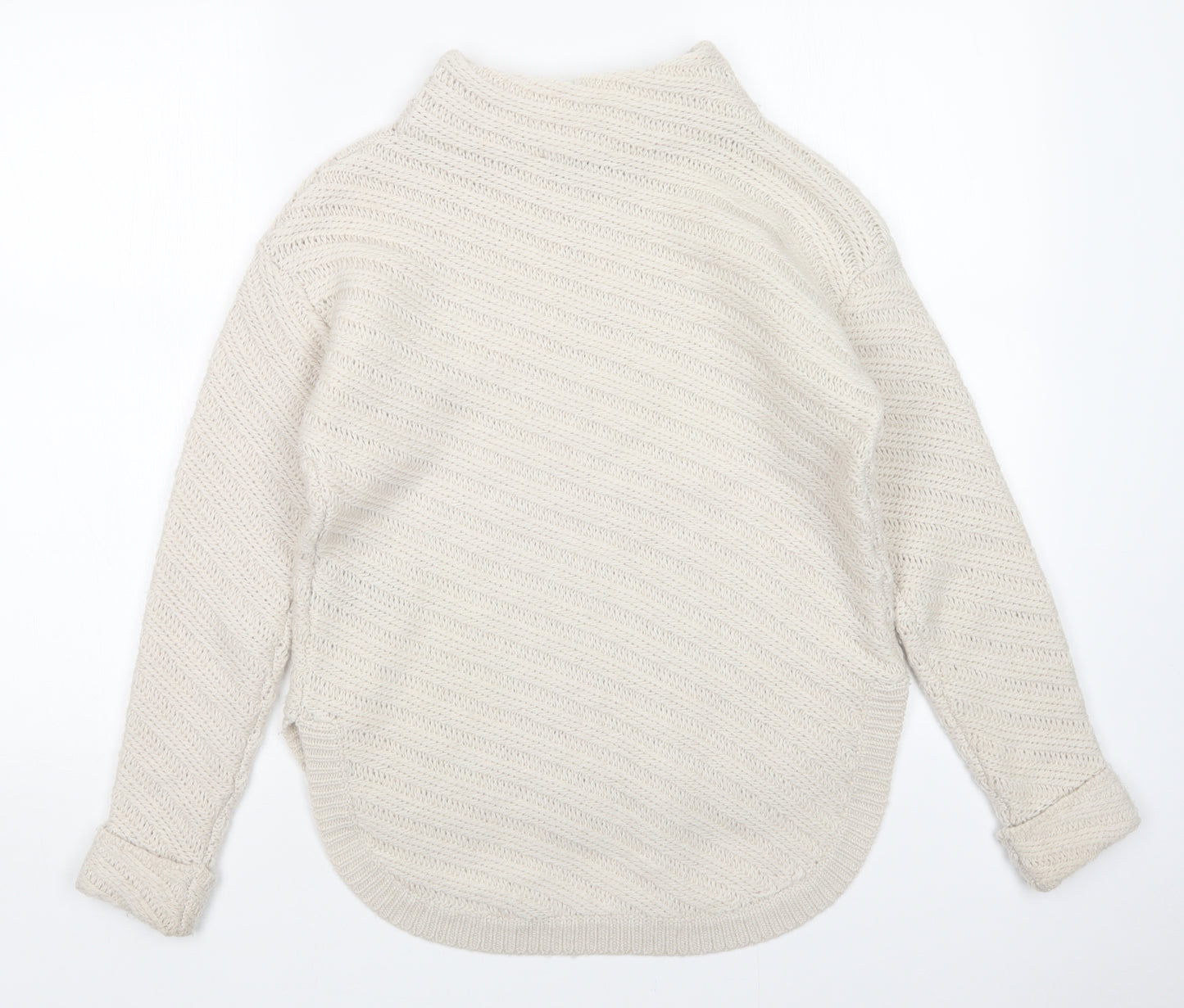 Mint Velvet Womens Beige   Pullover Jumper Size XS