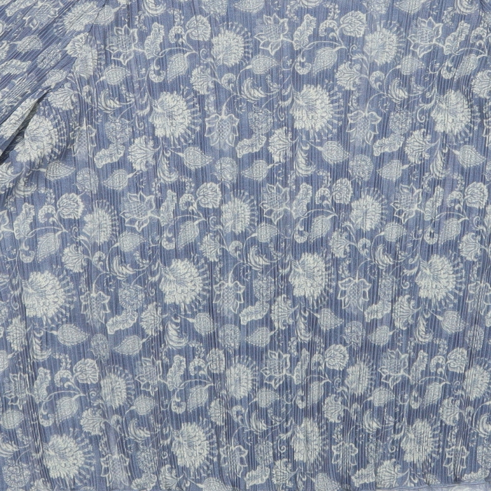 M&S Womens Multicoloured Floral  Basic Blouse Size 8
