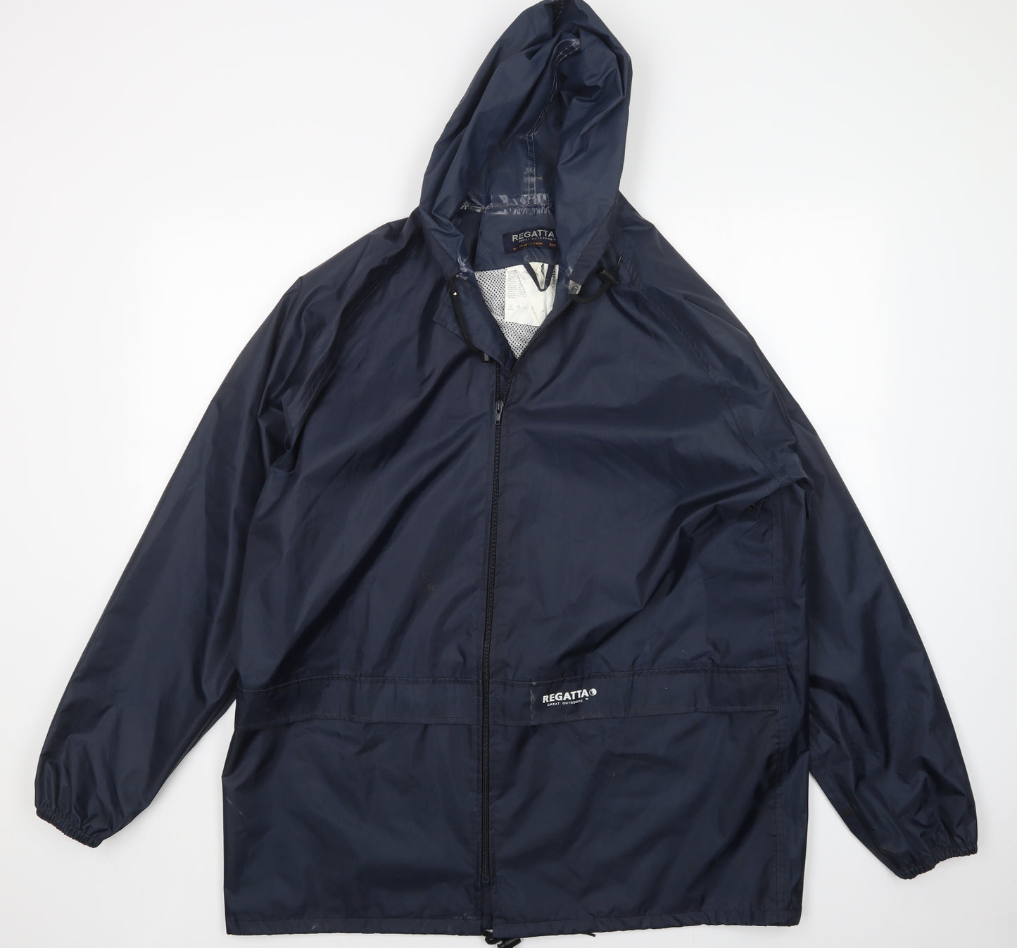 Regatta Mens Blue   Rain Coat Coat Size XL