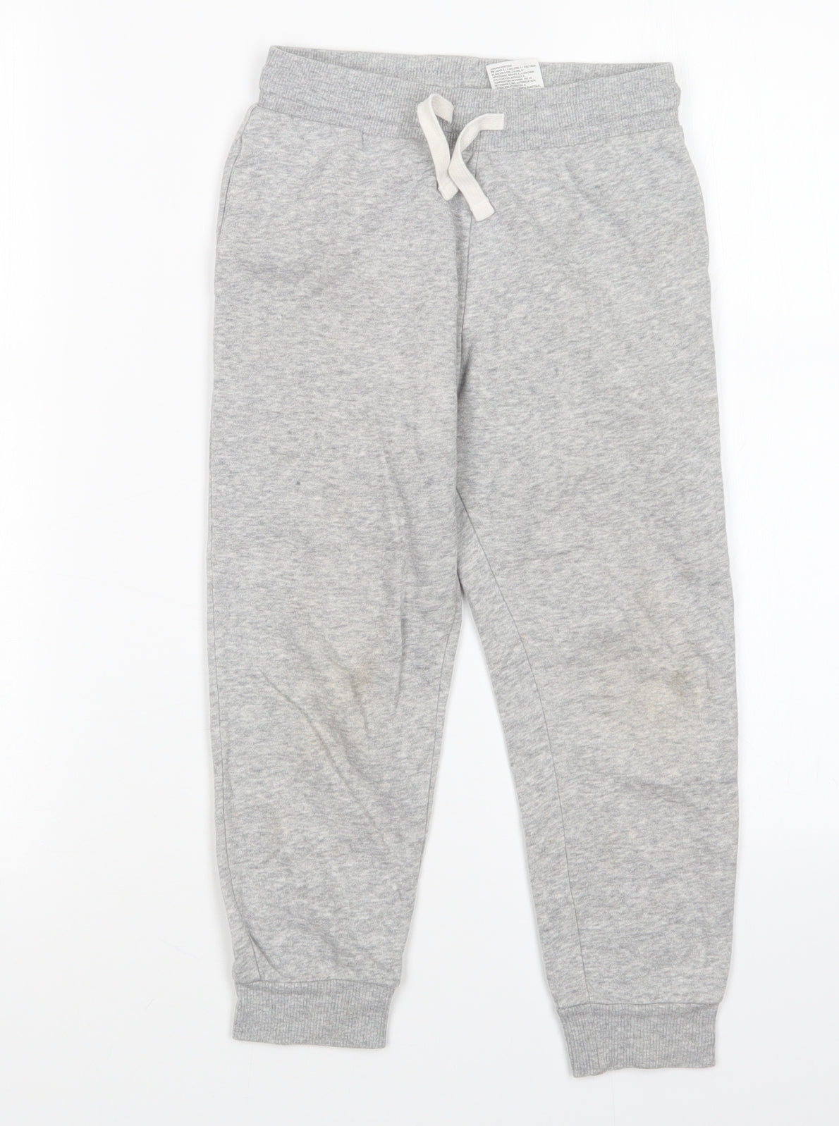H&M Girls Grey   Sweatpants Trousers Size 6-7 Years