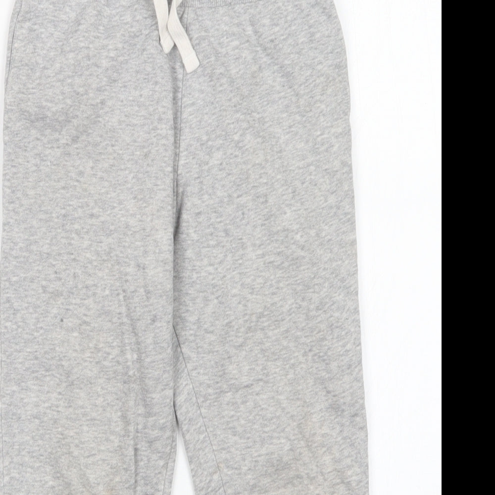 H&M Girls Grey   Sweatpants Trousers Size 6-7 Years