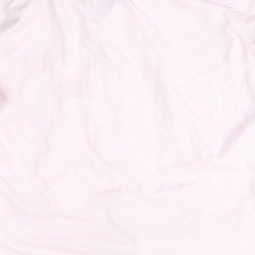 tm lewin Mens Pink    Dress Shirt Size 16