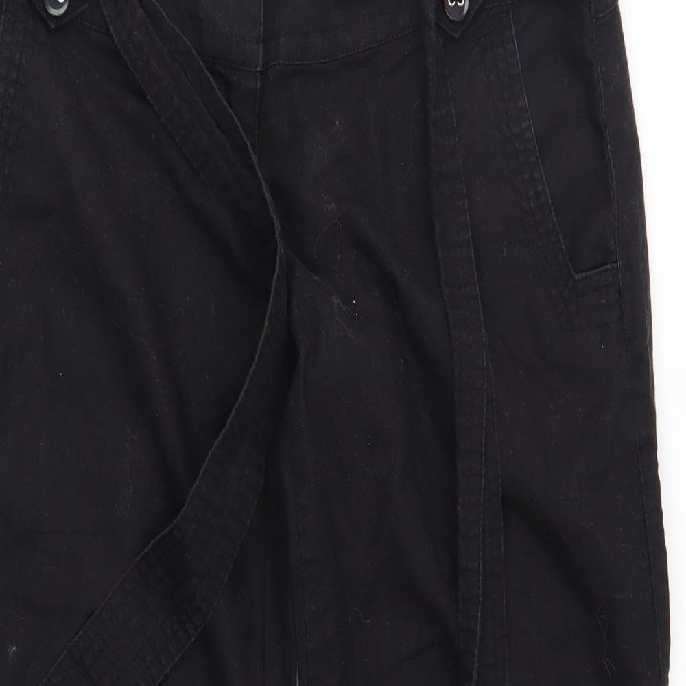 Topshop Womens Black   Trousers  Size 12 L27 in